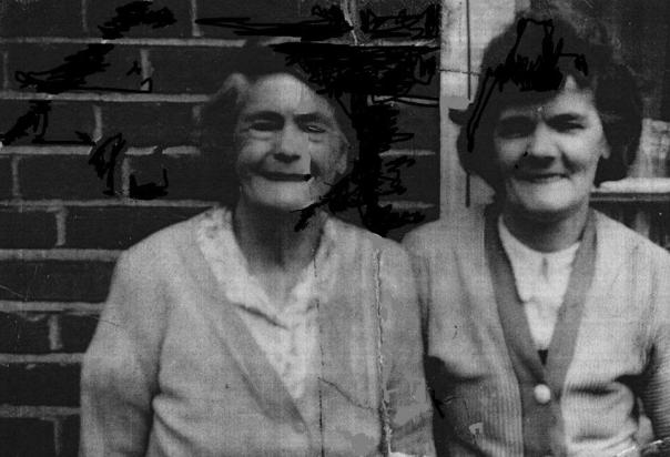 My Great Grandmother Lou and my Grandmother Ivy